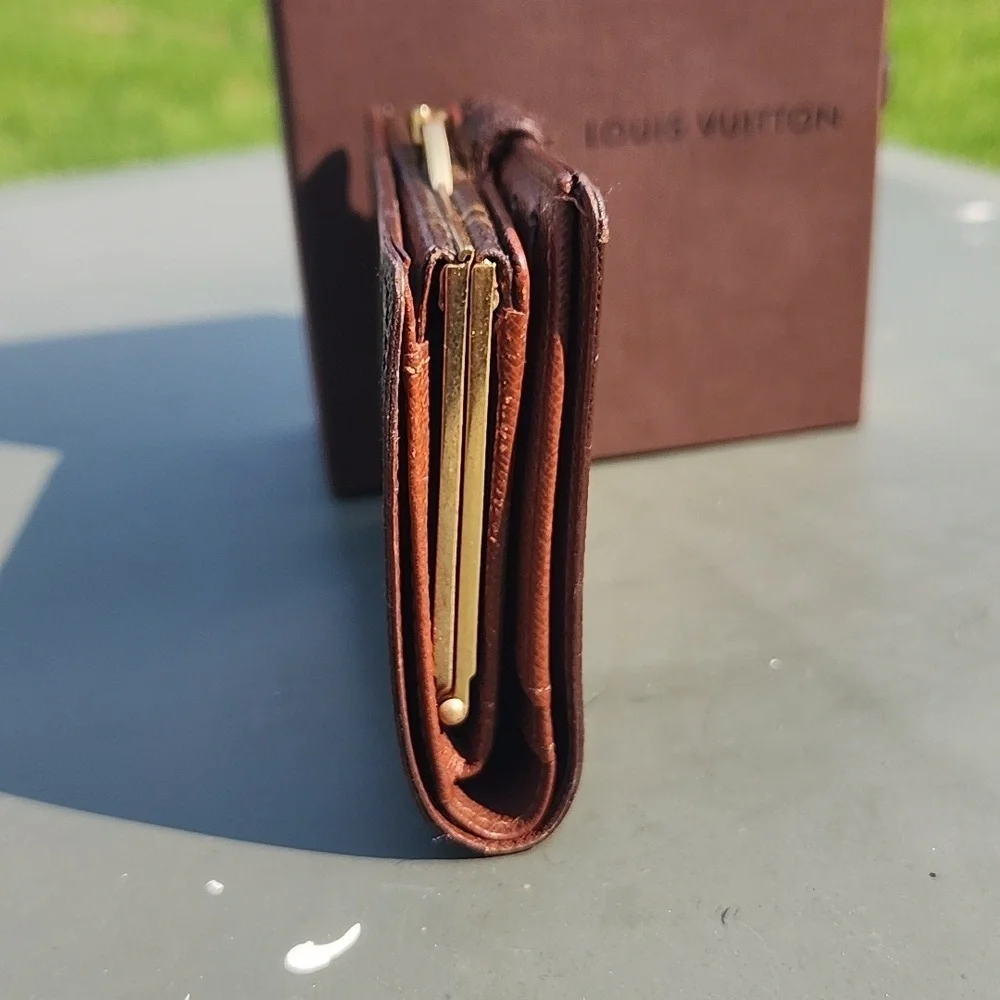 Authentic Louis Vuitton kisslock wallet